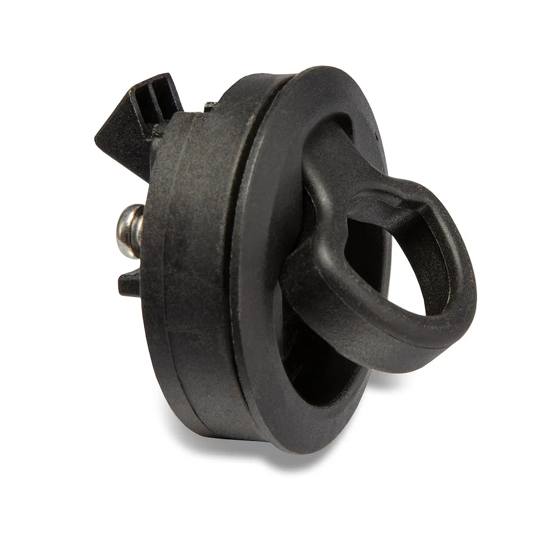 3227BC – WHITECAP IND Drawer Latch, Non Locking Latch Black Nylon Single - view 2